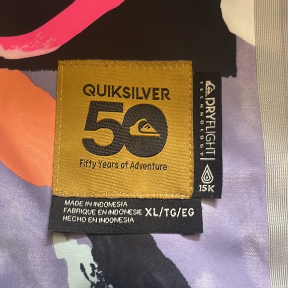 Quicksilver Anniversary Ski/Snowboard Jacket/Anorak - Picture 5 of 5